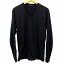 コムサイズム COMME CA ISM Tシャツ カットソー 長袖 Vネック コットン 黒 ブラック M 0509 メンズ 【中古】【ベクトル 古着】 180510 ブランド古着ベクトルプレミアム店