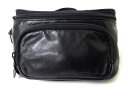 マルエム maruem CAPITAL ウエスト ポーチ ボディ バッグ フェイクレザー ブラック 黒 170609MM メンズ 【中古】【ベクトル 古着】 170611 ブランド古着ベクトルプレミアム店