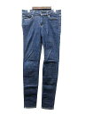 ユニクロ UNIQLO デニムパンツ ウルトラストレッチ インディゴ 28 ※RR5253 170808 レディース 【中古】【ベクトル 古着】 170808 ブランド古着ベクトルプレミアム店