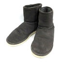 【中古】ヒステリックグラマー HYSTERIC GLAMOUR カートコバーン KURT COBAIN ショートブーツ スエード 23 グレー /TK ●D レディース 【ベクトル 古着】 190730 ベクトルプレミアム店