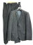 ユニクロ UNIQLO +J スーツ セットアップ 厚手 ウール 総裏 2B 秋冬 グレー 灰 M 0605 メンズ 【中古】【ベクトル 古着】 180605 ブランド古着ベクトルプレミアム店