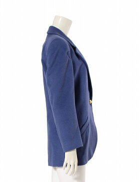 サルヴァトーレフェラガモ Salvatore Ferragamo テーラードジャケット 紫系 パープル ブルー M アウター 40 ウール アンゴラ レディース 【中古】【ベクトル 古着】 ブランド古着ベクトルプレミアム店