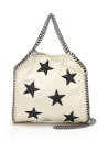 ステラマッカートニー STELLA McCARTNEY チェーンショルダーバッグ ハンドバッグ ファラベラ ミニ スター 星 アイボリー 黒 371223 フェイクレザー 2WAY レディース 【中古】【ベクトル 古着】 ブランド古着ベクトルプレミアム店