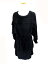 ジルスチュアート JILL STUART ニットワンピース 黒 ブラック 2 レディース 【中古】【ベクトル 古着】 181015 ブランド古着ベクトルプレミアム店