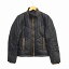 ミスターオリーブ MR.OLIVE Thinsulate 中綿ジャケット スタンドカラー スナップボタン ナイロン 黒 ブラック S メンズ 【中古】【ベクトル 古着】 180712 ブランド古着ベクトルプレミアム店