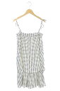 リッチ rich サロペット オールインワン キャミ ショート 総柄 S 白 黒 /ES レディース 【中古】【ベクトル 古着】 181001 ブランド古着ベクトルプレミアム店