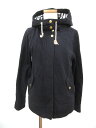 グリーンレーベルリラクシング ユナイテッドアローズ green label relaxing ジャケット パーカー ジップアップ コットン 40 紺 ネイビー ahm レディース 【中古】【ベクトル 古着】 180803 ブランド古着ベクトルプレミアム店