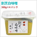 馬場商店 割烹白味噌 国産原料使用 300g 4パック