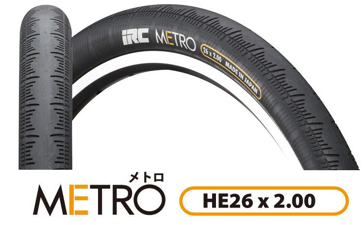【IRC】 METRO メトロ HE26x2.00
