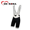 (送料無料)(DE ROSA)デローザ WEAR ウェア 401 LOGO BIB 401ロゴビブショーツ