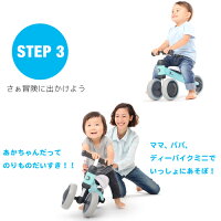 DBike(ディーバイク)ミニ【送料無料(北海道・沖縄県除く)!アイデス】1歳からのチャレンジバイクディーバイクミニ乗用玩具