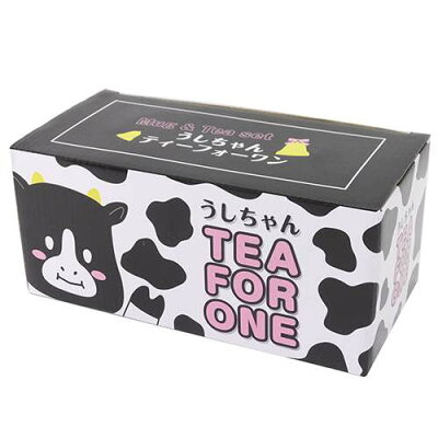 ティーフォーワン/ティーセット《うしちゃん》☆サンアート(ティーポット+ティーカップセット)ギフト食器/おしゃれ食器通販☆