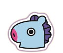 ダイカットハンドタオル ミニタオル BT21 MANG LINE FRIENDS エンスカイ タオルハンカチ 公式 メール便可