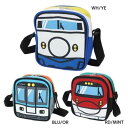 MOMENTUM KIDS 子供用 ミニショルダーバッグ ミニポシェット トレイン 鉄道 ターンオーバー 斜め掛けかばん プレゼント通販