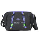 ショルダーポーチバッグ ミニショルダーバッグ mis zapatos x RADIO EVA 初号機 ブラック エヴァンゲリオンコラボ ターンオーバー ポシェット アニメ