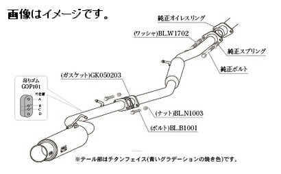 個人宅発送可能！柿本 Kakimoto カキモト マフラー GTbox 06&S ジーティーボックス ゼロロク エス トヨタ オーリス DBA-ZRE186H 15/4 M/C後 1.8 NA 2ZR-FAE 2WD(FF) 6MT (T443150)