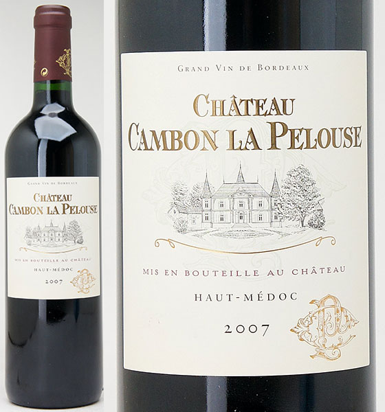 [2007]　シャトー・カンボン・ラ・プルーズ　750ml（オーメドック　ブルジョワ級）赤ワイン 