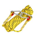 [長さ20m] VeroMan 多用途ロープ トーイングチューブ ロープ 直径12mm 破断強度1800kg ジェットスキー マリンスポーツ テント アウトドア キャンプ