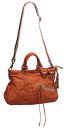 FU-SI FERNALLE -DAMAGE 303 collection- レザー(牛革)ヴィンテージ加工 2wayショルダーバック レディース 2way ショルダーバッグ 斜めがけ 牛革 本革 日本製