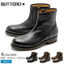 【送料無料】 ブッテロ BUTTERO T ボーン T BONE B4422 全4色 レザー サイドジップ プレーントゥ ブーツ シューズ MADE IN ITALY (BUTTERO B4422 USGBI14 PH-SHAD PE-ASPO) メンズ(男性用) ブーツ\全国5,400円以上で送料無料!/