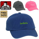 ベンデイビス BEN DAVIS ベン デイビス BENDAVIS ベンデービス キャップ ローキャップ 帽子 メンズ レディース フリーサイズ アジャスター付き 綿 コットン シンプル BDW-9433A bendavis2-511