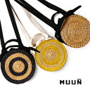 MUUN ショルダーバッグ 斜めがけ 2WAY 丸