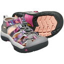 キーン KEEN Children Newport H2 Grape Kiss Print