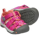 L[ KEEN Tots Newport H2 Very Berry Fusion Coral [xr[ LbY][11.5`14.5cm][1021498]