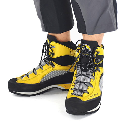 30%OFF セール 送料無料 LA SPORTIVA スポルティバ Trango S EVO GTX Yellow [トランゴ エス エボ GTX][トレッキングシューズ][登山靴]セール SALE 期間限定 登山靴 SPORTIVA スポルティバ トレッキングシューズ 特に岩綾帯の多いコースで性能を発揮する、残雪期まで対応するクラス最軽量のマウンテンブーツ