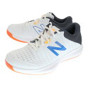 ニューバランス(new balance) オールコート用 テニスシューズ 696 v4 H L4 MCH696L4 2E (メンズ)