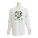 エレメント VERTICAL 長袖Tシャツ AH022051 WHT (Men's)
