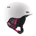 ANON 2015-2016 GRIFFON WHITEレディース ヘッドギア スノーヘルメット 13370101100 ホワイト×ピンク (Men's、Lady's)