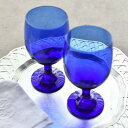 ワイングラス グラス ブルー おしゃれ プレゼント 結婚祝い グランブルーペアグラス Instagram掲載商品