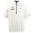 ルコック スポルティフ(Lecoq Sportif) 半袖ハイブリッドアウター QGMPJK53-WH00 (メンズ)