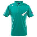 デサントゴルフ（DESCENTEGOLF） ゴルフ ポロシャツ メンズ ライジングプリントシャドーボーダーシャツ DGMPJA34-GR00 （メンズ）