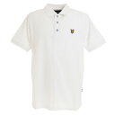 ライルアンドスコット（LYLE&SCOTT） ゴルフウェア メンズ 半袖ポロシャツ LSM-9C-AP02-WHITE （メンズ）