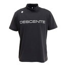 デサントゴルフ（DESCENTEGOLF） ゴルフウェア 吸汗速乾 UVカット 高通気 モックネック半袖Tシャツ DGMTJA00XB BK00 （メンズ）