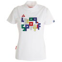 ルコック スポルティフ(Lecoq Sportif) ゴルフウエア レディース フィールフィットスタンドネック半袖シャツ QGWPJA02-WH00 (レディース)