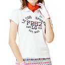 ルコック スポルティフ(Lecoq Sportif) ゴルフウエア サンスクリーンエスニックグラフィック半袖シャツ QGWPJA10-WH00 (レディース)