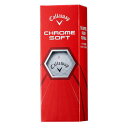キャロウェイ(CALLAWAY) ボール クロムソフト CHROME SOFT ホワイト 3個入り (Men's)