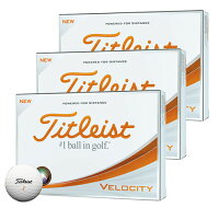 タイトリスト（TITLEIST） ゴルフボール 18 VELOCITY T8024S 3ダース まとめ買いセット ホワイト （Mens）の画像