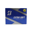 ブリヂストンゴルフ(BRIDGESTONE GOLF) ゴルフボール エクストラソフト 1ダース(12個入)り XBYXJ イエロー (Men's)