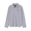 【3月1日限定!ポイント最大3倍!ワンダフルデー要エントリー】キャロウェイ(CALLAWAY) 長袖ストライプシャツ 2411133801-120 (レディース)