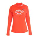 【3月1日限定!ポイント最大3倍!ワンダフルデー要エントリー】ルコック スポルティフ(Lecoq Sportif) ハイネック長袖シャツ QGWQJB04-OR00 (レディース)