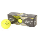 キャロウェイ(CALLAWAY) BL LEGACY BLACK15 (メンズゴルフボール) 【3個入】 イエロー (Men's)