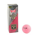Volvik(ボルビック) VOLVIK S3 PINK ゴルフボール3個入り【2017年モデル】 (Men's)