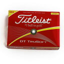 タイトリスト(TITLEIST) DT TRUSOFT イエロー (メンズゴルフボール) 【2016年モデル】 (Men's)