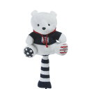 キャロウェイ(CALLAWAY) ヘッドカバードライバー用 Bear Driver Head Cover 5517103 WH 17SS 【2017年モデル】