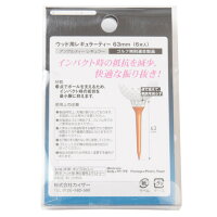 NEX（NEX） アングルティレギュラー 63mm (ウッド用レギュラーティー) 430N5LE0005 【6本入り】 （Mens、Ladys）の画像