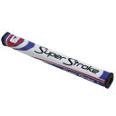 スーパーストローク スポーツTMC ハイビス スクエア WHRBJP (ゴルフパターグリップ) 041053-ホワイト/レッド/ブルー (Men's、Lady's)